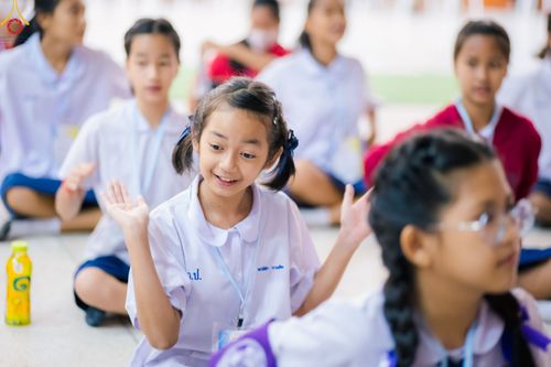 ภาพ No.106584:วันรวมพลังเด็กดี V-star ผู้นำฟื้นฟูศีลธรรมโลก จังหวัดสมุทรสาคร วันพฤหัสบดีที่ 28 ธันวาคม พ.ศ. 2566 ณ โรงเรียนสมุทรสาครวิทยาลัย อำเภอเมือง จังหวัดสมุทรสาคร