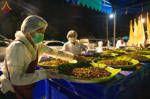 ภาพ No.118834:พิธีถวายภัตตาหารเป็นสังฆทาน แด่คณะพระธรรมยาตรา ปีที่ 12 วันที่ 26 มกราคม พ.ศ. 2567 ณ อนุสรณ์สถานบางปลา จ.นครปฐม