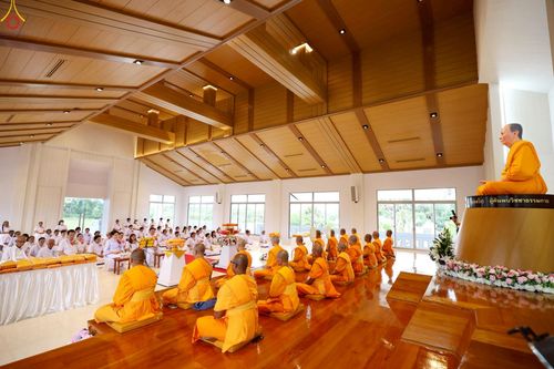 ภาพ No.268473:วันพฤหัสบดีที่ 23 ตุลาคม พ.ศ. 2568 พิธีทอดกฐินเพื่อสร้างกุฏิสงฆ์ ณ ศูนย์ปฏิบัติธรรมนานาชาติสะเดา จ.สงขลา