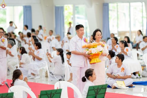 ภาพ No.241772:วันเสาร์ที่ 23 สิงหาคม พ.ศ. 2568 ปฐมผ้าป่าสถาปนาองค์พระเจดีย์ "ซื้อดินปรับพื้นที่ลานธรรม รองรับองค์พระเจดีย์เพื่อสร้างสันติภาพโลก" ณ ศูนย์ปฏิบัติธรรมระยอง (บ้านช่องลม)