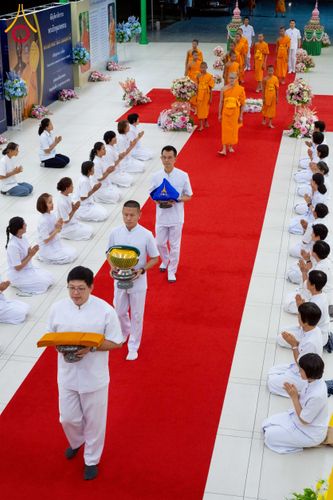 ภาพ No.231213:วันพฤหัสบดีที่ 3 กรกฏาคม พ.ศ. 2568 พิธีมุทิตาสักการะพระภิกษุนาคหลวง พระมหาพนาวัฒน์ ธมฺมนฺตคามี (จันทร์เผือก) เปรียญธรรม ๙ ประโยค ณ วัดพระธรรมกาย ปทุมธานี