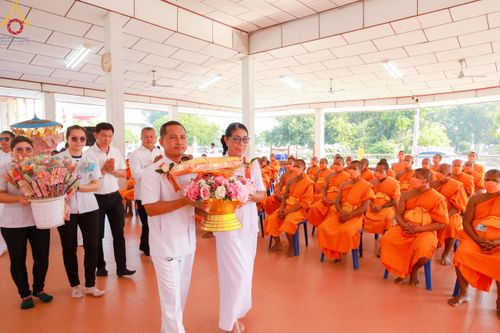 ภาพ No.108534:พิธีทอดผ้าป่าทำนุบำรุงศาสนสถาน ณ วัดบางช้างใต้ ต.บางช้าง อ.สามพราน จ.นครปฐม วันที่ 9 มกราคม พ.ศ. 2567