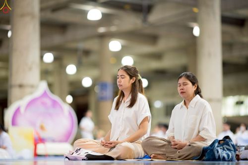 ภาพ No.244372:วันที่ 7 กันยายน พ.ศ. 2568 พิธีฉลองชัยสวดมนต์บทธัมมจักกัปปวัตตนสูตร 7,681,108,108 จบ ณ มหารัตนวิหารคด วัดพระธรรมกาย