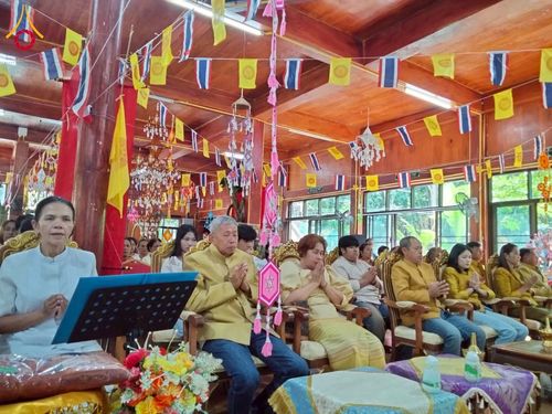 ภาพ No.274205:วันที่ 26 ตุลาคม พ.ศ. 2568 พิธีทอดกฐินสามัคคีทั่วไทย ณ วัดภูหินตัด โนนดินแดง บุรีรัมย์ โดยคณะศิษยานุศิษย์ บูชาธรรม 81 ปี หลวงพ่อธัมมชโย