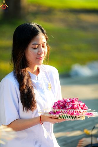 ภาพ No.104094:พิธีเดินธรรมยาตรา สามเณรธรรมทายาทชาวอินโดนีเซียกว่า 1,000 รูป ณ มหาเจดีย์บุโรพุทโธ ประเทศอินโดนีเซีย ในวันที่ 21 ธันวาคม พ.ศ. 2566