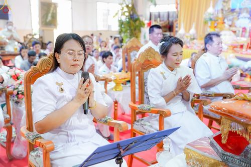 ภาพ No.253367:วันที่ 12 ตุลาคม พ.ศ. 2568 พิธีทอดกฐินสามัคคีทั่วไทย 30,000 วัด โดยคณะศิษยานุศิษย์ บูชาธรรม 81 ปี หลวงพ่อธัมมชโย ณ วัดบางน้ำผึ้งนอก อ.พระประแดง จ.สมุทรปราการ