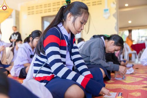 ภาพ No.105032:วันรวมพลังเด็กดี V-Star ผู้นำฟื้นฟูศีลธรรมโลก จังหวัดตาก ณ วัดดอนเจดีย์ อ.พบพระ จ.ตาก วันจันทร์ที่ 25 ธันวาคม พ.ศ. 2566