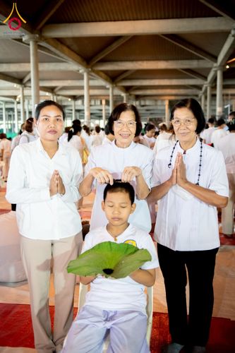 ภาพ No.214249:วันอาทิตย์ที่ 30 มีนาคม พ.ศ. 2568  พิธีปลงผมสามเณรฟื้นฟูทั่วไทย ณ มหารัตนวิหารคด คอร์ 22 วัดพระธรรมกาย จ.ปทุมธานี