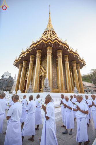 ภาพ No.184602:โครงการบรรพชาอุปสมบทหมู่ บูชาธรรมมหาปูชนียาจารย์ ณ วัดพระพุทธบาท ราชวรมหาวิหาร ต.ขุนโขลน อ.พระพุทธบาท จ.สระบุรี  วันที่ 8 ธันวาคม พ.ศ. 2567