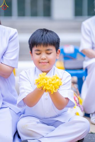 ภาพ No.120279:พิธีต้อนรับพระธรรมยาตรา ในโครงการธรรมยาตรา กตัญญูบูชา มหาปูชนียาจารย์ พระมงคลเทพมุนี(สด จนฺทสโร) พระผู้ปราบมาร อนุสรณ์สถาน 7 แห่ง ปีที่ 12 วันที่ 28 มกราคม พ.ศ. 2567 ณ วัดพระธรรมกาย จ.ปทุมธานี (ชุดที่ 2)