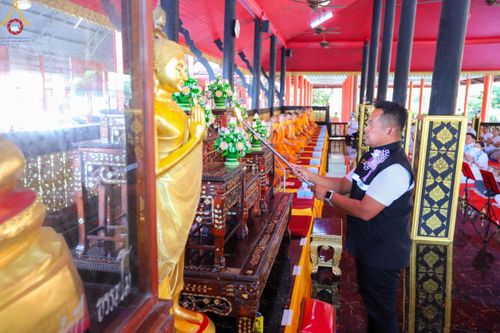 ภาพ No.114027:พิธีทอดผ้าป่าทำนุบำรุงศาสนสถาน ณ วัดบ่อทอง ต.คูขวาง อ.ลาดหลุมแก้ว จ.ปทุมธานี วันที่ 17 มกราคม พ.ศ. 2567