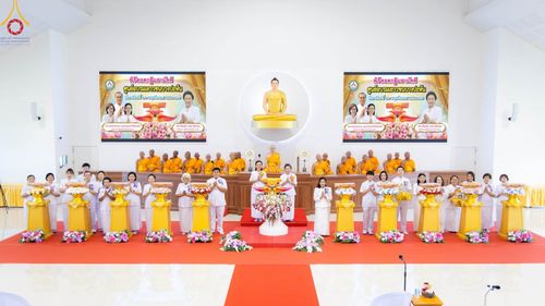 ภาพ No.100583:พิธีทอดกฐินสามัคคี เพื่อสร้างถนนธรรมวิถี ณ ศูนย์อบรมเยาวชนบางปะหัน จ.พระนครศรีอยุธยา วันอาทิตย์ที่ ๒๖ พฤศจิกายน พ.ศ. ๒๕๖๖