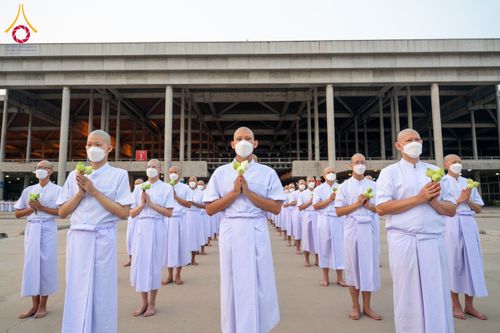 ภาพ No.63107:โครงการอุปสมบทหมู่ บูชาธรรมหลวงพ่อธัมมชโย พ.ศ.2567 ณ ลานธรรม พระมหาธรรมกายเจดีย์ วัดพระธรรมกาย วันที่ 13 เมษายน พ.ศ.2567