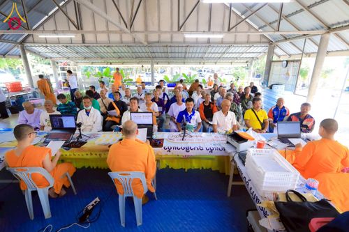 ภาพ No.275920:วันที่ 26-30 พฤศจิกายน พ.ศ. 2568 ทีมพระพี่เลี้ยงตั้งรับ รายงานตัวโครงการบวชบูชาธรรมมหาปูชนียาจารย์ ณ ศูนย์ปฏิบัติธรรมบุรีรัมย์