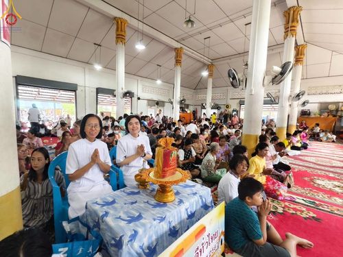 ภาพ No.169659:พิธีทอดกฐิน ณ วัดเทพกษัตรี(วัดบ้านดอน) อ.ถลาง จ.ภูเก็ต ในโครงการกฐินสามัคคีทั่วไทย 30,000 วัด บูชาธรรม 80 ปี หลวงพ่อธัมมชโย โดยคณะศิษยานุศิษย์วัดพระธรรมกาย วันที่ 26 ตุลาคม พ.ศ. 2567