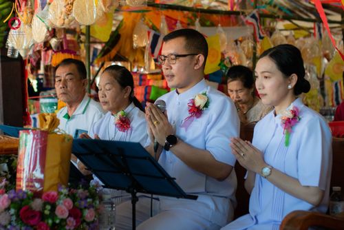 ภาพ No.177493:พิธีทอดกฐิน ณ วัดทองสุวรรณ ต.เมืองพลับพลา อ.ห้วยแถลง จ.นครราชสีมา ในโครงการทอดกฐินสามัคคีทั่วไทย 30,000 วัด บูชาธรรม 80 ปี หลวงพ่อธัมมชโย โดยคณะศิษยานุศิษย์วัดพระธรรมกาย วันที่ 4 พฤศจิกายน พ.ศ. 2567