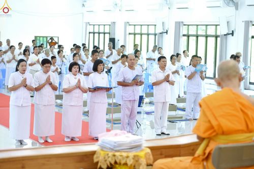 ภาพ No.246422:วันที่ 12-14 กันยายน พ.ศ. 2568 โครงการบวชอุบาสกแก้ว อุบาสิกาแก้ว รุ่นที่ 1 ผู้แทนทอดกฐินสามัคคีทั่วไทย 30,000 วัด จ.สระบุรี บูชาธรรม 81 ปี หลวงพ่อธัมมชโย ณ ศูนย์ปฏิบัติธรรมสระบุรี อ.พระพุทธบาท จ.สระบุรี