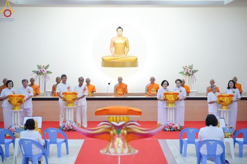 โครงการกฐินสามัคคีทั่วไทย 30,000 วัด บูชาธรรม 80 ปี หลวงพ่อธัมมชโย โดย คณะศิษยานุศิษย์วัดพระธรรมกาย ณ ศูนย์ปฎิบัติธรรมตราด วันที่ 19 ตุลาคม พ.ศ. 2567