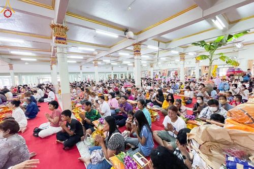 พิธีทอดกฐินสามัคคีทั่วไทย 5,000 วัด ณ วัดประชุมราษฎร์ จ.ปทุมธานี วันที่ 12 พฤศจิกายน พ.ศ. 2566