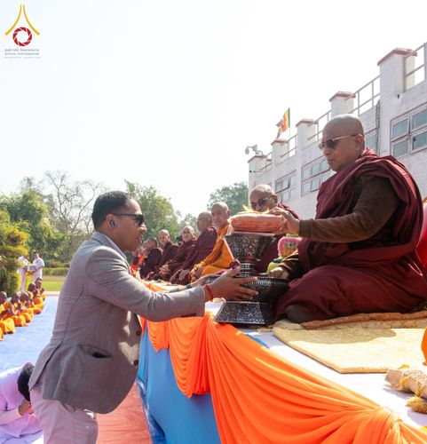 ภาพ No.209952:วันอังคารที่ 4 มีนาคม พ.ศ. 2568 พิธีบรรพชาสามเณรเนปาล 500 รูป ณ ลุมพินี ประเทศเนปาล