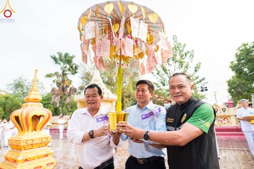 ภาพ No.117638:พิธีทอดผ้าป่าทำนุบำรุงศาสนสถาน ณ วัดบางเลน ต.บางเลน อ.บางเลน จ.นครปฐม วันที่ 23 มกราคม พ.ศ. 2567