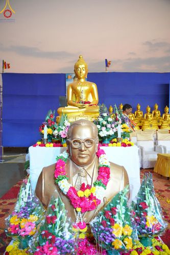 ภาพ No.212807:วันอาทิตย์ที่ 23 มีนาคม พ.ศ. 2568 ❖ คณะสงฆ์นานาชาติส่งมอบพระประธาน 108 องค์ ทั่วอินเดียรำลึกชาตกาล 134 ปี ดร.อัมเบดการ์