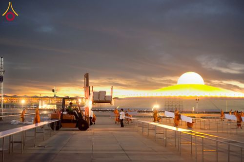 ภาพ No.217704:วันที่ 10-14 เมษายน พ.ศ. 2568 เจ้าหน้าที่อาสาสมัคร เตรียมงานวันคุ้มครองโลก ชุดที่ 2 วัดพระธรรมกาย จ.ปทุมธานี