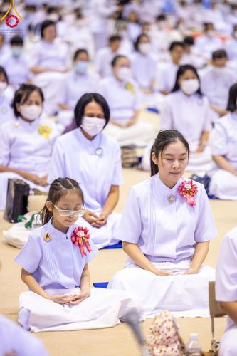 ภาพ No.95241:พิธีมุทิตาพระมหาเถระและพระเถระ ครั้งที่ 29 วันอาทิตย์ที่ 19 พฤศจิกายน พ.ศ. 2566 ณ ห้องแก้วสารพัดนึก สภาธรรมกายสากล วัดพระธรรมกาย