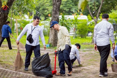 ภาพ No.226814:กิจกรรมจิตอาสาพัฒนา “เราทำความ ดี ด้วยหัวใจ” เนื่องในโอกาสวันพระบาทสมเด็จพระปกเกล้าเจ้าอยู่หัว ณ วัดพระธรรมกาย อ.คลองหลวง จ.ปทุมธานี วันพุธที่ 28 พฤษภาคม พ.ศ. 2568