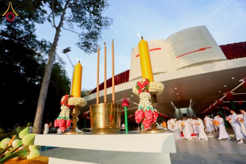 ภาพ No.244627:วันเสาร์ที่ 6 กันยายน พ.ศ. 2568 พิธีเวียนประทักษิณ และวันทาสีมาของนาคธรรมทายาท โครงการอุปสมบทหมู่บูชาธรรมครบรอบ 108 ปี วันครูผู้ค้นพบวิชชาธรรมกาย ณ โบสถ์พระไตรปิฎก วัดพระธรรมกาย