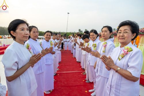 ภาพ No.129437:พิธีประดิษฐานพระบรมสารีริกธาตุ ณ มหารัตนะเจดีย์สิริปทุมสวรรค์ ศูนย์ปฏิบัติธรรมภาคใต้ อ.บางกล่ำ จ.สงขลา วันที่ 10 มีนาคม พ.ศ.2567
