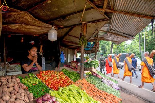 ภาพ No.140776:PhotoStory มหาศรัทธา ธรรมยาตราศรีลังกา EP.4 โครงการสยาม-ลังกา ธรรมยาตรา ฉลองเทศกาลวิสาขบูชาแห่งชาติ ศรีลังกา  บูชาธรรม 80 ปีหลวงพ่อธัมมชโย เส้นทางจาก เมืองดัมบูลลา ไปยัง เมืองมาตะเล  ตั้งแต่วันที่ 17-20 พฤษภาคม พ.ศ. 2567