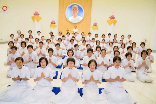 ภาพ No.223241:วันที่ 2 -10 พฤษภาคม พ.ศ. 2568 พิธีตัดปอยผม ปลงผม พิธีขอขมาลาอุปสมบทอุทิศชีวิต ของอุบาสก พิสิทธิ์ หมื่นแกล้ว  ณ วัดพระธรรมกาย