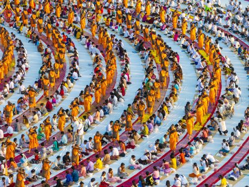 ภาพ No.116714:พิธีต้อนรับพระธรรมยาตรา ปีที่ 12 ณ อนุสรณ์สถานบางปลา จ.นครปฐม วันที่ 21 มกราคม พ.ศ. 2567