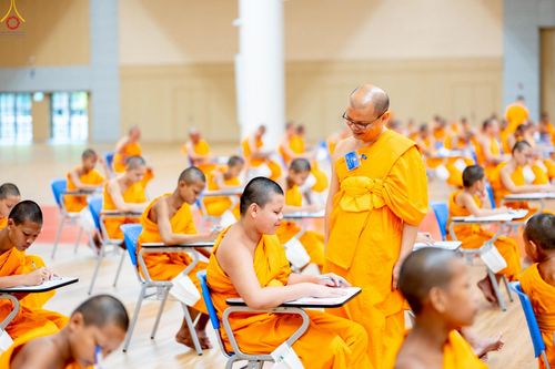 ภาพ No.249683:วันที่ 1 ตุลาคม พ.ศ. 2568 การสอบธรรมสนามหลวง นักธรรมชั้นตรี อำเภอคลองหลวง จังหวัดปทุมธานี ณ ห้องแก้วสารพัดนึก 2 วัดพระธรรมกาย
