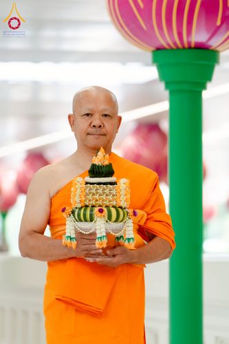 ภาพ No.223664:วันที่ 11 พฤษภาคม พ.ศ. 2568 พิธีบรรพชาของอุบาสก พิสิทธิ์ หมื่นแกล้ว  ณ วัดพระธรรมกาย