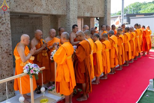 ภาพ No.141725:พิธีประดิษฐานลูกนิมิตมหาสมบัติ  ผูกสีมา สถาปนาอุโบสถ "บูชาธรรม 80 ปี หลวงพ่อธัมมชโย" ณ วัดพระธรรมกายโทชิหงิ ประเทศญี่ปุ่น วันอาทิตย์ที่ 16 มิถุนายน พ.ศ. 2567