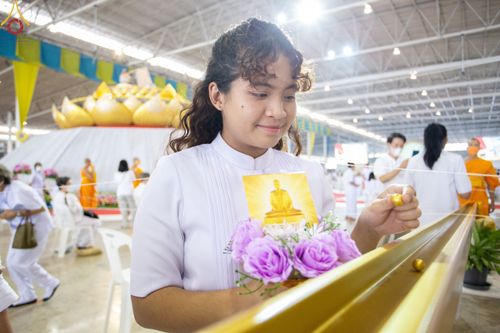 ภาพ No.77549:พิธีหล่อพระบรมพุทธเจ้า วัน อาทิตย์ที่ 12 มีนาคม พ.ศ. 2566 ณ วัดพระธรรมกาย จ.ปทุมธานี