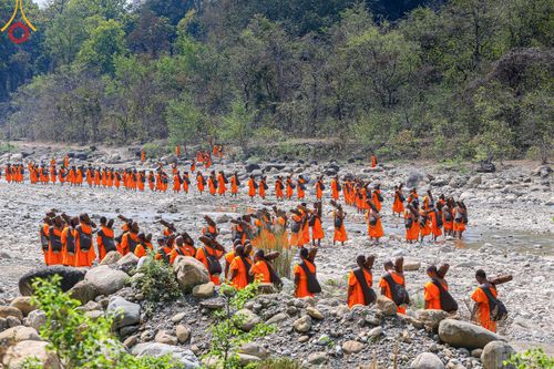 ภาพ No.315785:วันอังคารที่ 24 มีนาคม พ.ศ.2569 ธรรมยาตราจาริก ณ ป่ามหาวัน ประเทศเนปาล