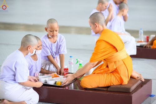 ภาพ No.79582:การปฎิบัติธรรมและกิจวัตรกิจกรรม ของนาคธรรมทายาท ในโครงการบรรพชาสามเณรฟื้นฟูพระพุทธศาสนาทั่วไทย และโครงการมัชฌิมธรรมทายาท วันที่ 4 เมษายน พ.ศ. 2566 ณ วัดพระธรรมกาย