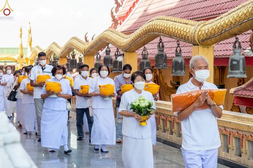 ภาพ No.65899:พิธีอุปสมบทวัดแค อ.พระสมุทรเจดีย์ จ.สมุทรปราการ รับบุญจัดงานโดยสำนักพัฒนาเยาวชนโลก ในโครงการอุปสมบทบูชาธรรม มหาปูชนียาจารย์ประจำปี 2565 เมื่อวันที่ 7 ธันวาคม พ.ศ. 2565