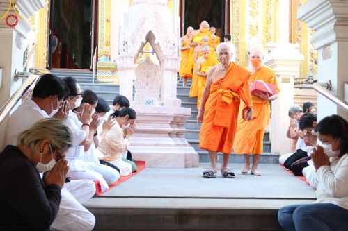 ภาพ No.66747:พิธีอุปสมบทวัดไทรใหญ่ อ.ไทรน้อย จ.นนทบุรี รับบุญจัดงานโดย สถาบันพัฒนาเยาวชนโลก เมื่อวันที่ 7 ธันวาคม พ.ศ. 2565