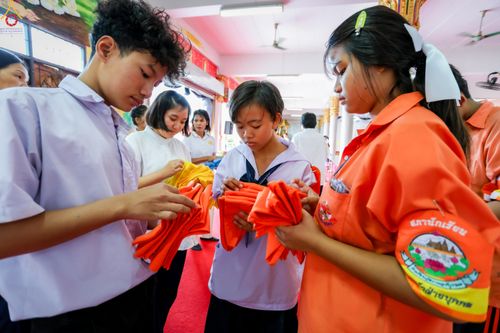 ภาพ No.338475:วันที่ 2-3 กรกฎาคม พ.ศ.2569 โครงการอบรมคุณธรรม จริยธรรมและความดีสากล ประจำปีการศึกษา2569 นักเรียนกว่า 150 คน  ณ วัดราษฎร์บูรณะ (วัดบางปลา) ต.บางปลา อ.บางพลี จ.สมุทรปราการ
