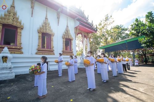 ภาพ No.66006:พิธีอุปสมบทวัดเขาตะแบก อ.ศรีราชา จ.ชลบุรี รับบุญจัดงานโดยสำนักพัฒนาเยาวชนโลก เมื่อวันที่ 7 ธันวาคม พ.ศ. 2565