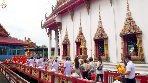 ภาพ No.66262:พิธีอุปสมบทวัดแพรก อ.บางกรวย จังหวัดนนทบุรี รับบุญจัดงานโดยสำนักต่างประเทศ เมื่อวันที่ 7 ธันวาคม พ.ศ. 2565