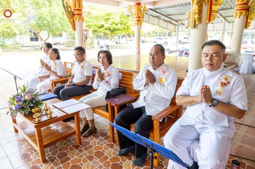 ภาพ No.137615:พิธีตักบาตร พิธีถวายสังฆทานแด่คณะสงฆ์ 323 วัด พิธีทำบุญอุทิศส่วนกุศลแด่ผู้วายชนม์ ในเหตุการณ์ความไม่สงบ 4 จังหวัดชายแดนภาคใต้ ปีที่ 20 ครั้งที่ 169 และพิธีมอบกองทุนหนุนแรงใจช่วยครูใต้ ปีที่ 17 ครั้งที่ 134 วันที่ 25 พฤษภาคม พ.ศ.2567 อ.ตากใบ จ.นราธิวาส