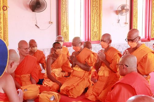 ภาพ No.66828:พิธีอุปสมบท วัดตลาดใหม่ จ.อ่างทอง รับบุญจัดงานโดย สำนักบริการกลาง เมื่อวันที่ 7 ธันวาคม พ.ศ. 2565