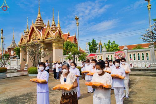 ภาพ No.66917:พิธีอุปสมบท วัดบางโฉลงใน จ.สมุทรปราการ รับบุญจัดงานโดย สำนักกัลยาณมิตรสากล เมื่อวันที่ 7 ธันวาคม พ.ศ. 2565