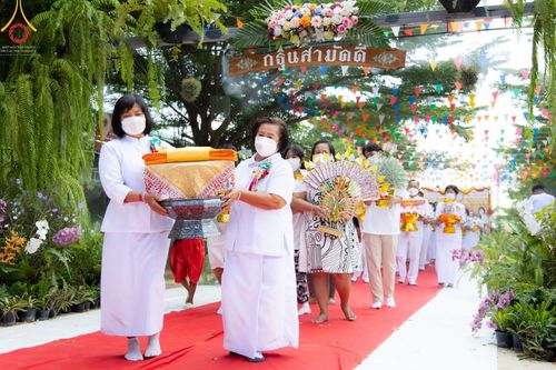 ภาพ No.64547:พิธีทอดกฐินสามัคคี สร้างถนนคอนกรีตเส้นทางมหาเศรษฐี วันอาทิตย์ที่ ๓๐ ตุลาคม พ.ศ. ๒๕๖๕ ณ ธุดงคสถานบ้านหมี่ ( เขาดอนดึง) ต.ดอนดึง อ.บ้านหมี่ จ.ลพบุรี