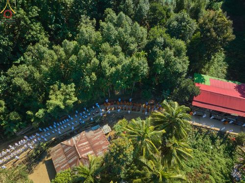 ภาพ No.65708:พิธีถวายพระบรมสารีริกธาตุ เพื่อประดิษฐาน ณ พระพุทธรูปปางไสยยาสน์ ที่ยาวที่สุดในบังกลาเทศ  วันที่ 22 พฤศจิกายน พ.ศ. 2565